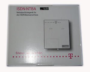 Telekom ISDN-NTBA Netzabschlussgerät für den ISDN-Basisanschluss ArtNr. 01609