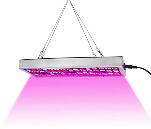 Juhefa LED Grow Lights, Full Spectrum Grow Lamp with IR & UV LED Plant Lights for Indoor Plants,Micro Greens,Clones,Succulents,Seedlings,Panel Size 12x4.7 inch