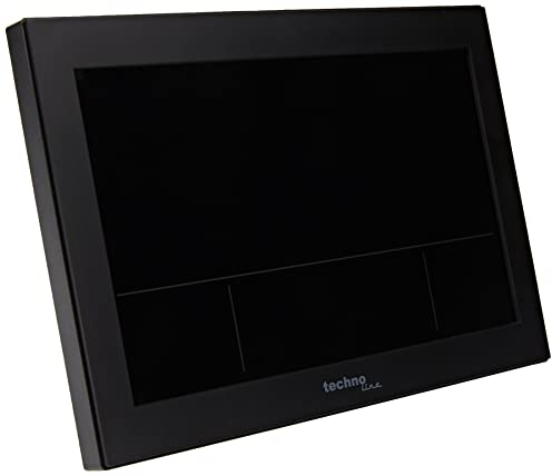Technoline WS 8017 Funkwanduhr/Tischuhr mit Temperatur, Luftfeutchtigkeit, Datum, Tag, 2 Alarmzeiten