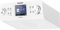 TechniSat DIGITRADIO 21 - DAB+ Unterbau-Küchenradio (DAB+, UKW, 2,8 Farbdisplay, Favoritenspeicher, Wecker, Kopfhöreranschluss) weiß