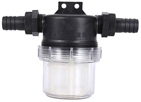 Filtro de Atyhao para tubería de riego, rojo metálico, 1 unidad