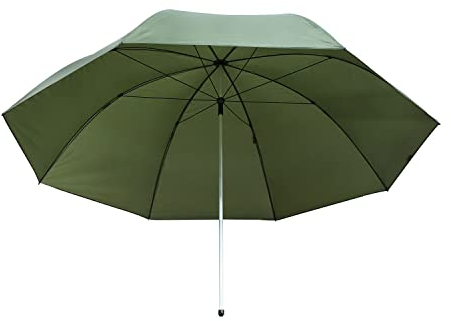 MK-Angelsport XXL Megaschirm 3m - Stabiler Angelschirm, Fischerschirm für Outdoor & Camping I Wasserdicht, UV-Schutz, windfest I Perfekt für Angler, Zelt, Strand & Garten