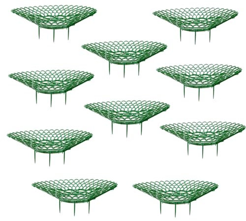 10 soportes para fresas,estante para fresas de jardín,Soporte de Planta Plástico Marco Plantación,Removible Soportes para Plantas de Fresa,soporte para plantas de fresas para verduras,jardines,huertos