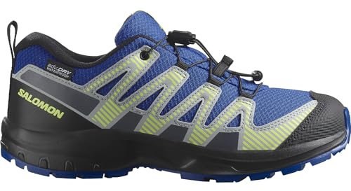 Salomon Junior XA PRO V8, Wasserdicht für Kinder, Nautical B/B, Vielseitige Wanderschuhe für Komfort, Ideal für Wanderschuhe & Trailrunning für Outdoor-Abenteuer 37