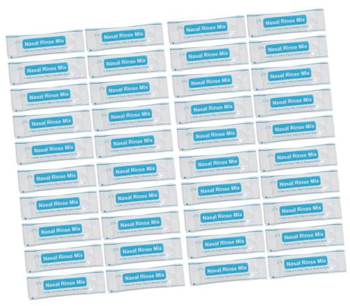 COLLBATH 80pezzi Bustine Per Lavaggio Nasale Istante Miscela Risciacquo Protettivo Naso Per Nasale Senza Bustina