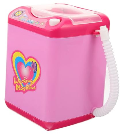 NULYLU Electric Makeup Brush Cleaner Machine for Mini Makeup Brushes and Powder Applicators Automatic Cleaning and Essentials