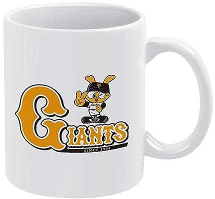 YINGD Tazza Yomiuri Giganti Tazza da caffè in ceramica Tazza da latte Colazione Tazze da tè Acqua Latte Birra Vetro da tavola Resistente al Calore Bere Diretto Ufficio Uso Domestico Presente 350ml