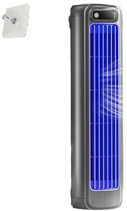 Cooling Ace - Aire acondicionado portátil, Migilife Cooling Ace, tres velocidades de viento, no requiere instalación, carga USB, adecuado para cocina, sala de estar, dormitorio (gris), gris
