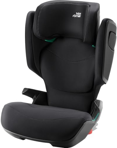 BRITAX RÖMER Kindersitz KIDFIX M i-Size, für Kinder von 100-150 cm (i-Size) mit und ohne ISOFIX, 3,5-12 Jahre, Space Black