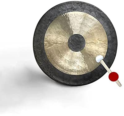 gong klingel percussion instrumente klangschalen 18 cm bis 150 cm große Gongs und Trommeln, Gongs, Schlaginstrumente und Kupferklänge eignen sich für Eröffnungsfeiern(Color:55cm,Size:)