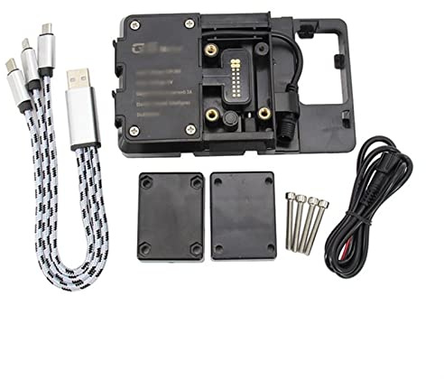 Telefonhållare För BMW K1300GT K1200GT 2006 Motorcykel Telefon Navigationsfäste För USB C-laddare Hållare Monteringsställ(2)