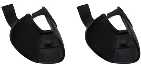 Bosiyrggrl Horse Bell Boot Equine Hoof Boot Quick Drying & Comfort Heavy Duty Protection Equestrian Accessories Equipment
