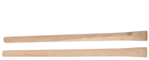 FOMIYES Poignées en Bois Massif pour Outils de Jardin 2 Pcs 50-51 Cm Manche de Houe Antidérapant Manche de Remplacement pour Pelle et Outils à Main pour Jardinage et Couleur Aléatoire