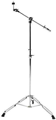 Fame Galgenbeckenständer CBS4000, doppelstrebig, höhenverstellbar von 85 cm – 120 cm, breite Gummifüße, Neigungswinkel einstellbar, Gegengewicht, versenkbarer Galgen