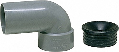 VALSIR HT Siphonbogen mit Gummimanschetten DN 50
