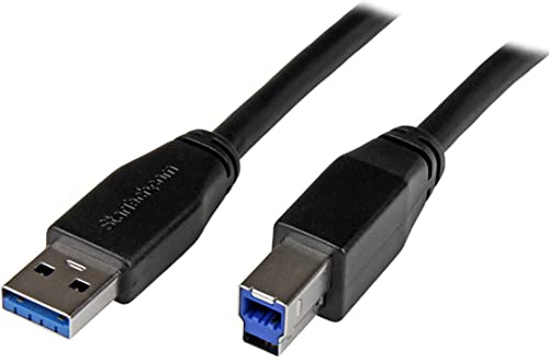 StarTech.com 30 FT USB 3.0 A TO B CABLE M/M | Automatischer Signalausgleich für Distanzen über 10 Meter, 2 Jahre Garantie