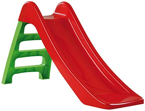 thorberg Rutsche Kinderrutsche Gartenrutsche 95cm Rutschbahn (EU Ware) + Frisbee (Rutsche)