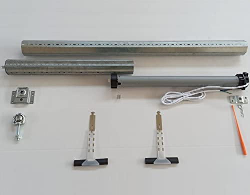 Kit Motorizzazione Tapparelle 40 kg 20 Nm Varie Misure RULLO REGOLABILE Motore per tapparelle (da 80 cm a 115 cm)