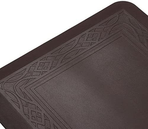 ZONOBI Anti-Ermüdungsmatte Küchenteppich Weich Memory-Schaum Stehpultmatte Hochbelastbar Läufer-Teppich für Büro Heim Boden (Color : Style3, Size : 20 * 42inch)
