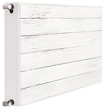 DarHaus Magnet Heizkörperverkleidung Heizkörperabdeckung Heizung Schutz, 100x60 Motiv Holz