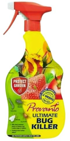 Fast Action Bug Killer 1L With Thank You Sticker - Ready To Use Provanto Ultimate Bug Killer - For Outdoor Garden Use