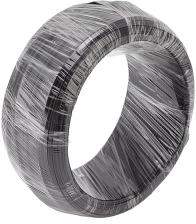 Bonsai-Draht, Bonsai-Draht, Aluminium-Trainingsdraht, 500 G, Schwarz, für Bonsai-Baum, Garten, Gartenbau (Yctzeuoras0m4pq-11)