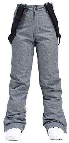 Skihose Damen Mit Hosenträger - Skianzug Damen Einteiler: Einteiler-Schneehose Warm Thermohose Softshell Skihose Wasserdicht Winterhose Bequemer Atmungsaktive Softshellhose Snowboardhose Wanderhose
