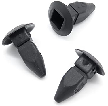VVO Fasteners- Black Plastic Side Skirt, Sill Moulding Cover Trim Screw Grommets for Audi A3, A4, TT, A6, (Pack of 10)