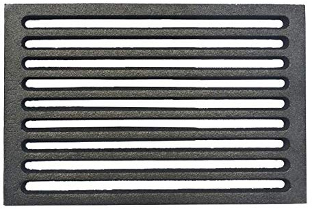 Griglia in ghisa per cenere, 29 x 18,2 cm, per camini e stufe a legna