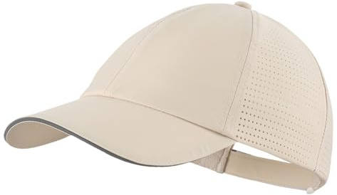 Magracy Running Quick-Dry Hat Water Repellent UPF 50+ Sun Protection Hat Breathable Reflective Sports Cap Unisex