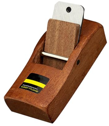 Cepillo Manual de Carpintero Mini, Plástico y Metal para Madera