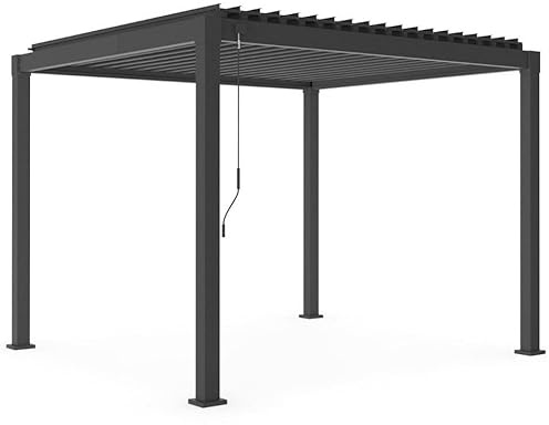 Pergola Garda Bizzotto Antracite (3 x 3 m)