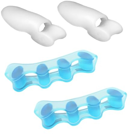 Weiche Silikon Zehenspreizer, universelle Größe Silikon Zehenspreizer, bequemer Sitz, für Damen und Herren