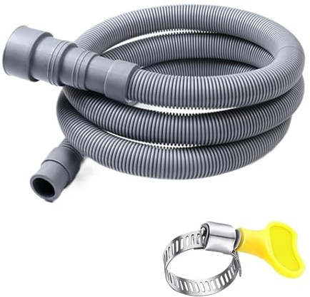 1m 3m 5m Washing Machine Drain Hose EVA Flexible Dishwasher Drain Hose Extension Pipe Washer Discharge Tube(5m)