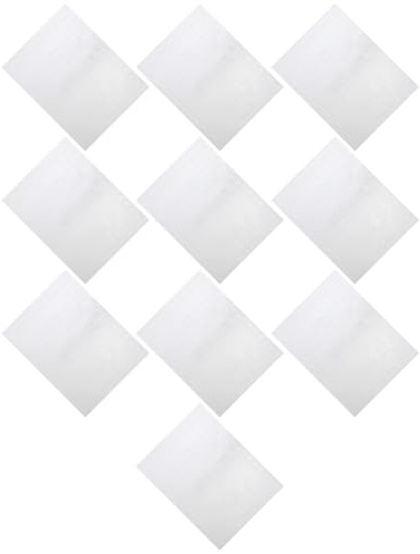 HIAKDOFT Pellicole di Laminazione Impermeabili A4 per Foto Protezione a Freddo Pellicola Protettiva Trasparente in Plastica Flessibile Set da 10 Fogli per Artigianato e Conservazione