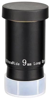 Telescope Eyepiece, 1,25 Okular 6/9/15/20 mm 66° Ultraweitwinkel FMC for Teleskop ，Parts(9mm)
