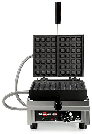 KRAMPOUZ Gaufrier simple 220 V av/ar (4x7 Liège)