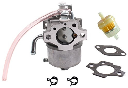 AISEN Vergaser mit Benzinfilter Dichtung für Kawasaki FC150V 4 Takt Motoren 14SB JX75 JE75 JX85 14SE Rasenmäher Ersetzt 15003-2364 AM121151 AM124620