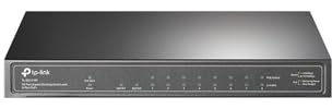TP-Link Switch PoE Gigabit a 8 porte | 8 porte PoE+ a 63 W, con 1 porta Gigabit Uplink + 1 slot SFP | Montaggio su desktop/parete | Plug & Play | Protezione a vita limitata | Ottimizzazione del
