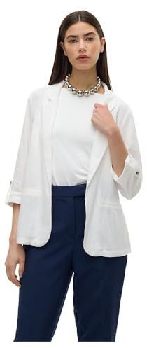 Vero Moda Blazer para Mujer., Blanco Nieve., S