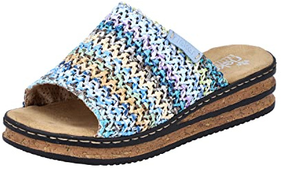 Rieker Women's 62968 Mules, coloré, 41 EU