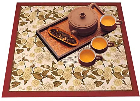 delr Drenaje Cocina | Cojín absorbente Vintage Dream Style | Cojín de secado Rapiantideslizante de lodo diatomea suave para el hogar, la cocina, el baño, 19,69 x 23,62