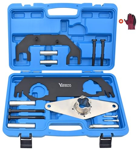 Yuesstloo Engine Camshaft Timing Tool Kit, Compatible with Land Rover Discovery Sport Evoque 2.0T Jaguar F pace XE XF Petrol Engine, Replace JLR-303-1636 JLR-303-1635 JLR-303-1630
