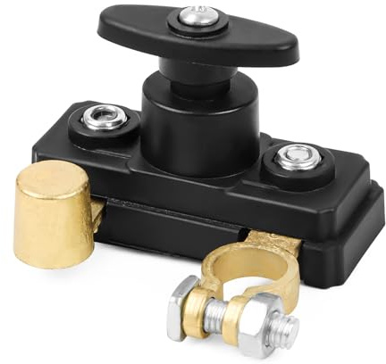 Interruttore di separazione per batterie auto in rame puro, separazione intelligente della batteria dell'auto, alimentazione stabile interruttore di trasmissione, interruttore di separazione ad alta