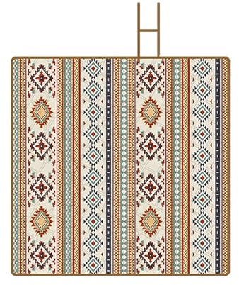 Celvibe Picknickdecke wasserdichte Extra Große Outdoor Campingdecke XXXL Stranddecke isoliert Einfach Faltbar Waschbar Picknickdecke für Familienurlaub, Outdoor, Camping, Strand (Style 1, 200 * 200)