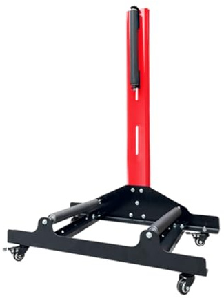 HJLKDYM Soporte Limpieza Llantas Alta Resistencia, Soporte Giratorio 360° Detallado Llantas para Limpieza Llantas Y Neumáticos Revestimiento Cerámico(Rosso)