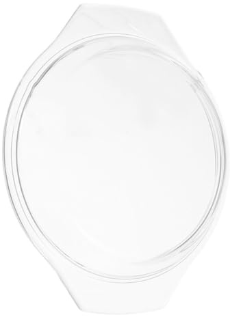 Kisangel Heat-resistant Glass Microwave Cover for Bowls Oven and Steamer Compatible Lid Dishwasher Safe Cooking Accessory