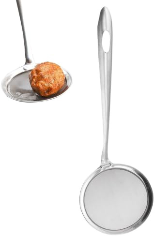 Stainless Steel Drain Spoon | Stainless Steel Fat Skimmer Spoon