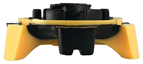 Longridge Champ Stinger (FTS 3.0) Golf Shoe Spikes, Resealable Bag, 1 Set, Yellow/Black