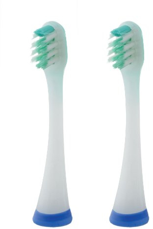 Panasonic EW0911 - Cabezal universal para cepillos de dientes eléctricos por ultrasonidos Panasonic (2 unidades)